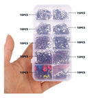 Kit Giratório de Pesca 115 Unidades