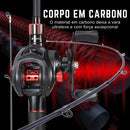 Kit Vara e Carretilha Sougayilang Azul