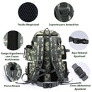 Mochila de Pesca ProTackle Bassdash Camuflado