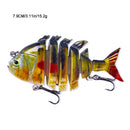 Isca Swimbait Tilápia Realista Multiarticulada 9.3g