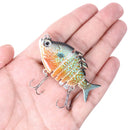 Isca Swimbait Tilápia Realista Multiarticulada 9.3g