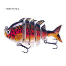 Isca Swimbait Tilápia Realista Multiarticulada 9.3g