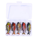 Isca Swimbait Tilápia Realista Multiarticulada 9.3g