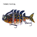 Isca Swimbait Tilápia Realista Multiarticulada 9.3g