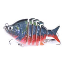 Isca Swimbait Tilápia Realista Multiarticulada 9.3g