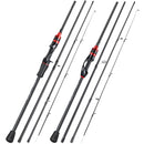 Vara de Pesca Spinning Sougayilang 2.1m Fibra de Carbono
