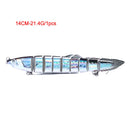 Isca Swimbait Tilápia Realista Multiarticulada 9.3g