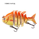 Isca Swimbait Tilápia Realista Multiarticulada 9.3g