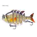 Isca Swimbait Tilápia Realista Multiarticulada 9.3g