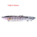 Isca Swimbait Tilápia Realista Multiarticulada 9.3g