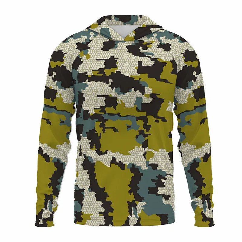 Camisa de Pesca Frenesi Wild Strike com Capuz UPF 50+