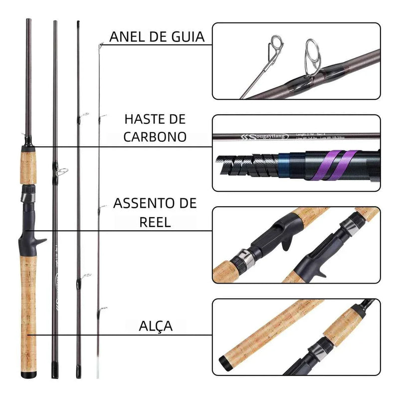 Vara de Pesca HK TrailRod Carbon