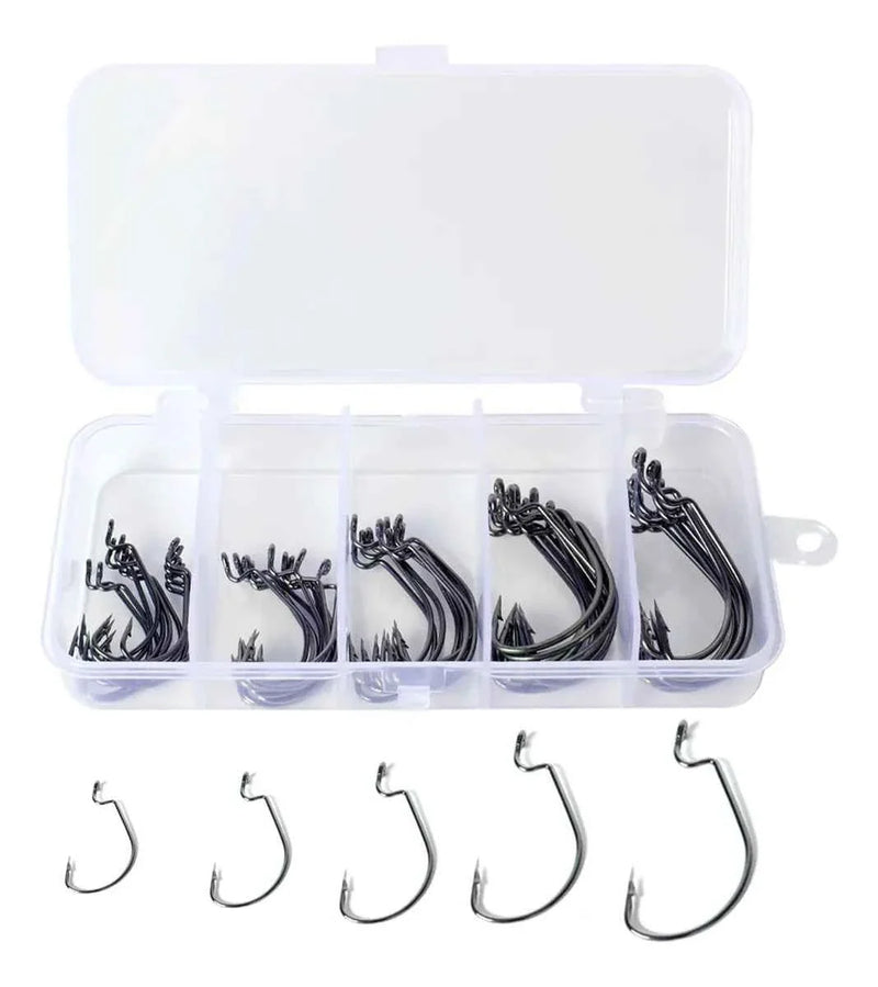 Kit de Anzóis HK HookMaster 50 Peças