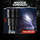 Lanterna LED Recarregável 30W GT10