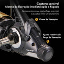 Molinete De Pesca Deukio Warrior RA | Drag 10kg