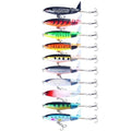 Conjunto de Iscas Popper Topwater 11cm/14g - Alta Performance