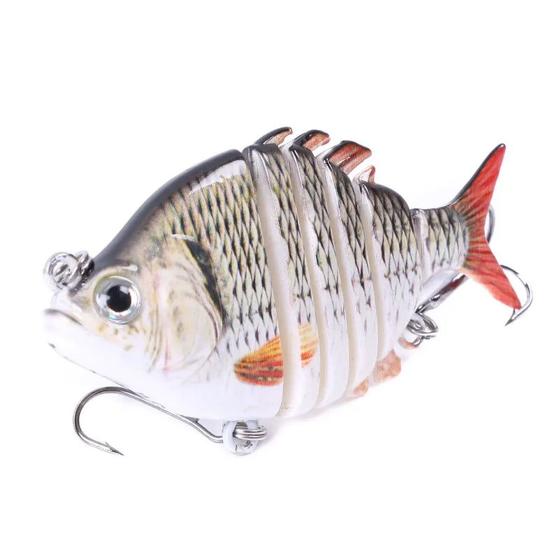Isca Swimbait Tilápia Realista Multiarticulada 9.3g