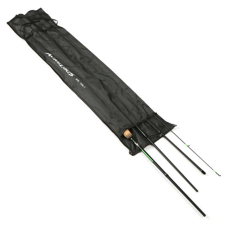 Vara de Pesca Telescópica de Fibra de Carbono Portátil
