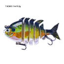 Isca Swimbait Tilápia Realista Multiarticulada 9.3g