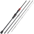 Vara de Pesca Spinning Sougayilang 2.1m Fibra de Carbono