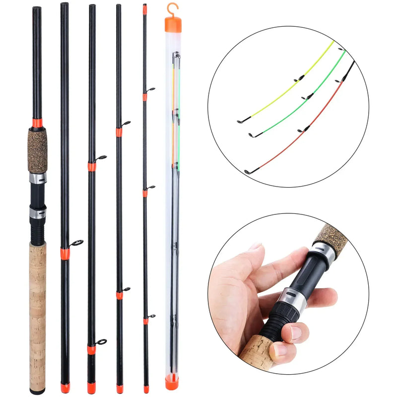 Vara de Pesca Sougayilang 3m Fibra de Carbono
