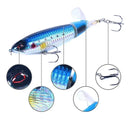 Conjunto de Iscas Popper Topwater 11cm/14g - Alta Performance