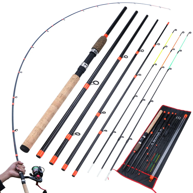 Vara de Pesca Sougayilang 3m Fibra de Carbono