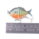 Isca Swimbait Tilápia Realista Multiarticulada 9.3g
