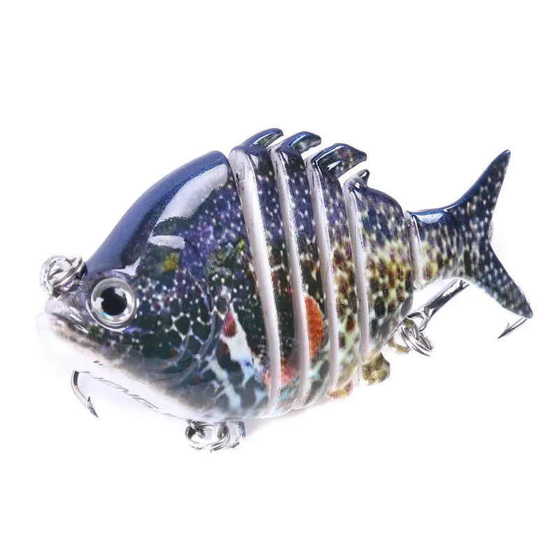 Isca Swimbait Tilápia Realista Multiarticulada 9.3g