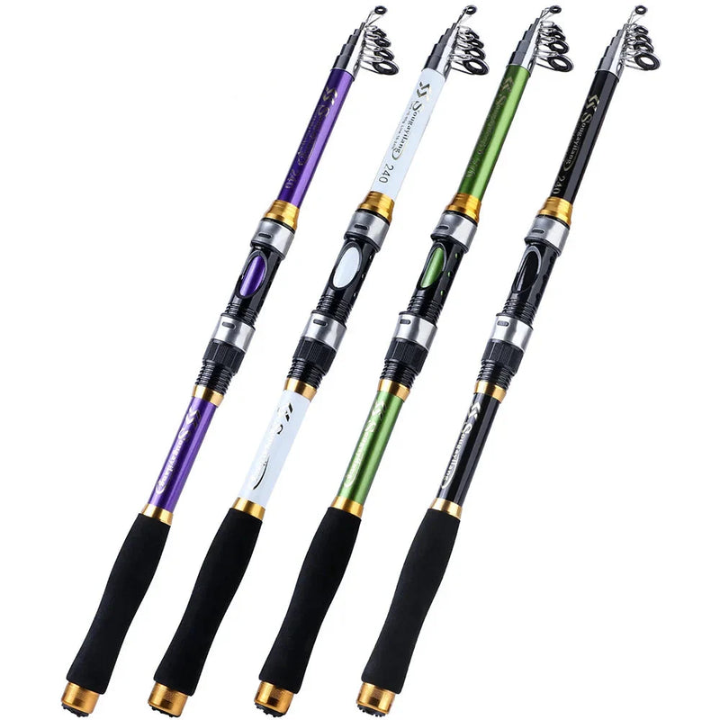 Vara de Pesca Telescópica Sougayilang 1.8-3.3m FRP