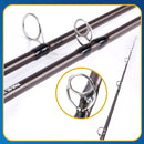 Vara de Pesca Ultra Leve 2.1m Sougayilang em Fibra de Carbono