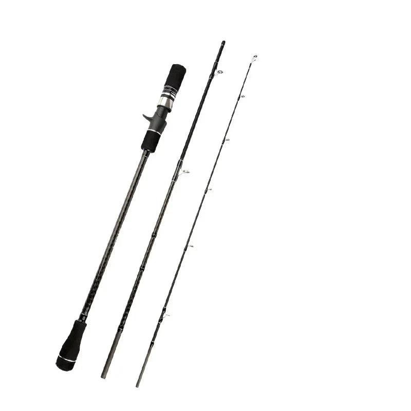 Vara de Pesca de Fibra de Carbono 1.83m/1.91m
