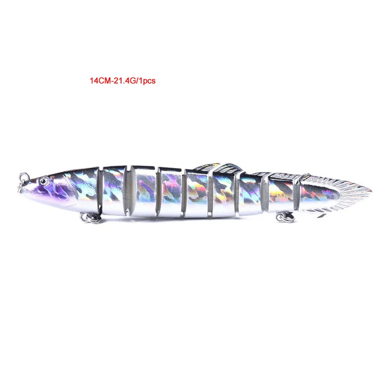 Isca Swimbait Tilápia Realista Multiarticulada 9.3g