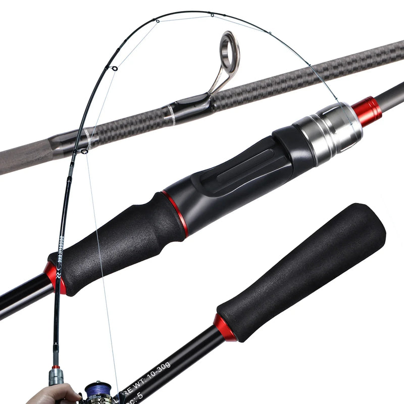 Vara de Pesca Sougayilang em Fibra de Carbono - 5/6 Seções