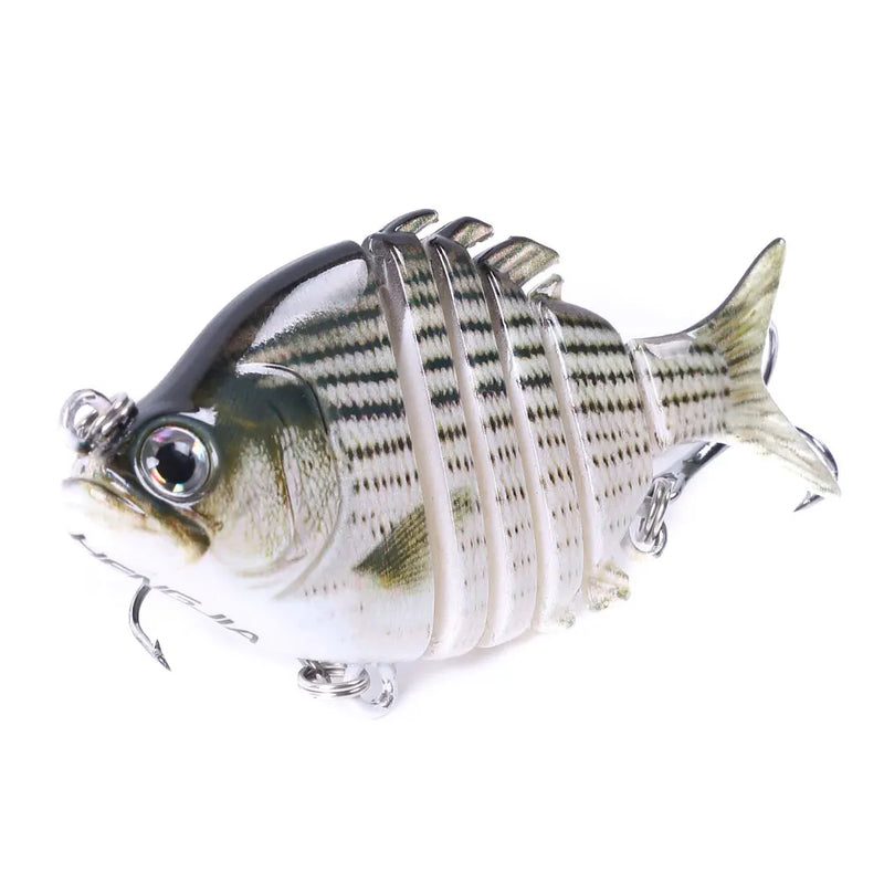 Isca Swimbait Tilápia Realista Multiarticulada 9.3g