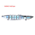 Isca Swimbait Tilápia Realista Multiarticulada 9.3g