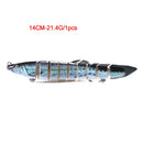 Isca Swimbait Tilápia Realista Multiarticulada 9.3g