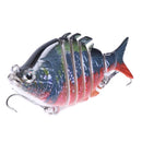 Isca Swimbait Tilápia Realista Multiarticulada 9.3g