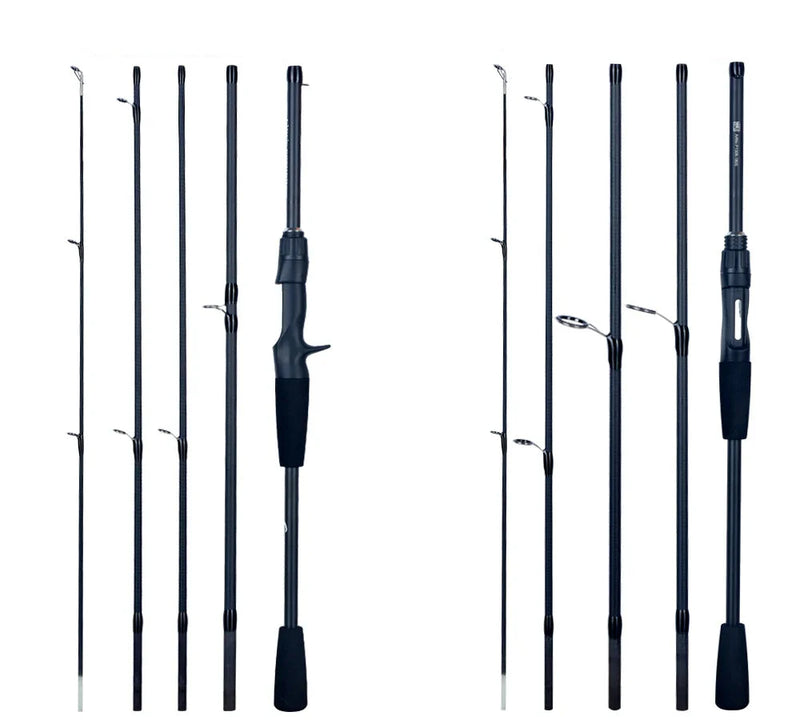 Vara de Pesca PHISHGER Carbono Ultralight Portátil