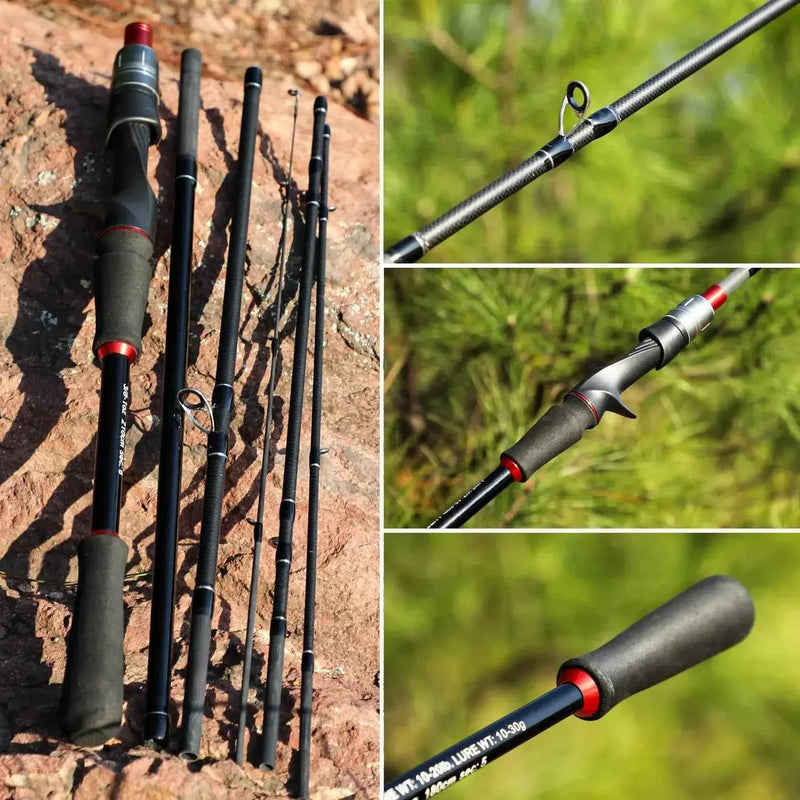 Vara de Pesca Sougayilang Fibra de Carbono